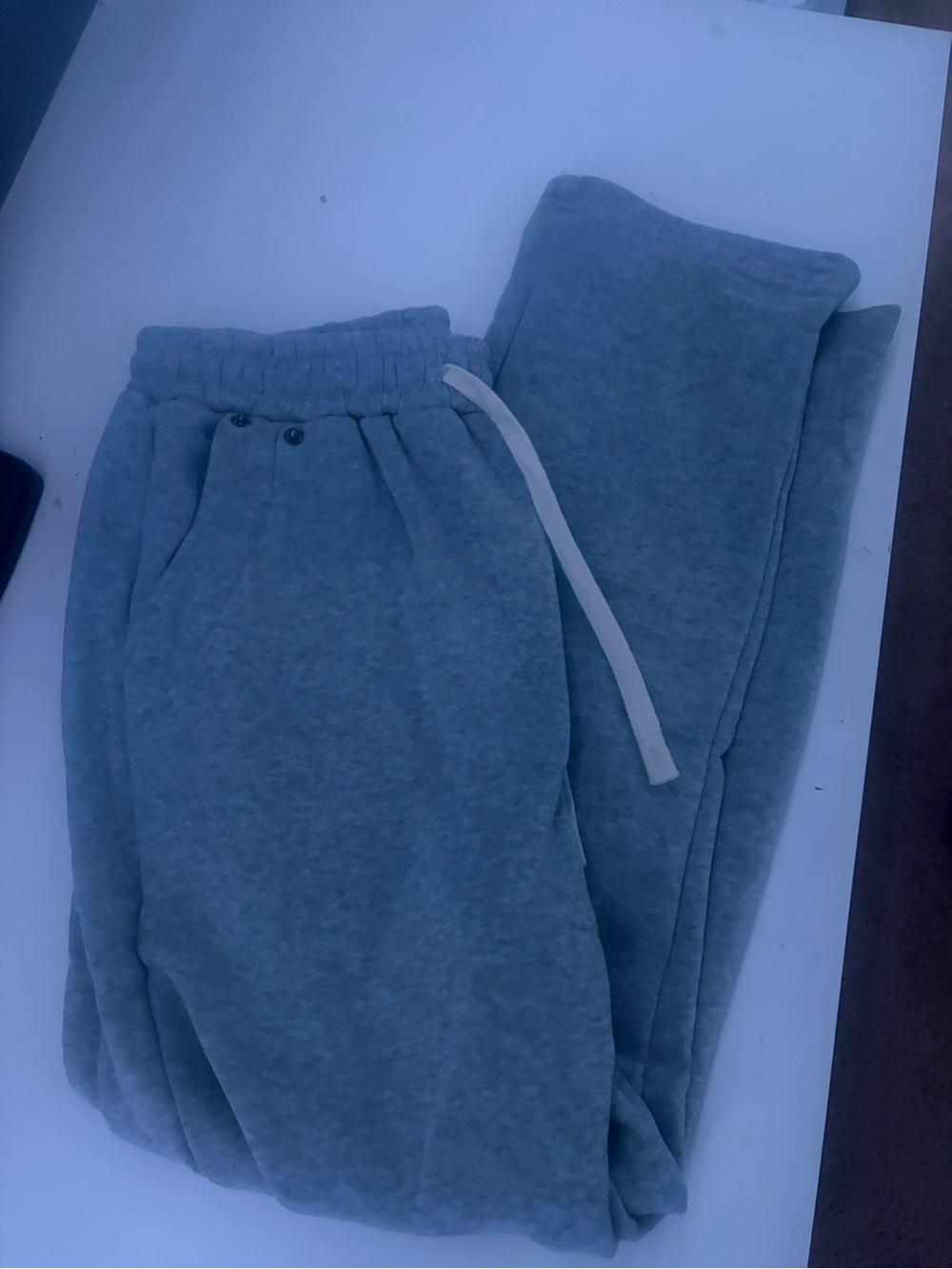 Kids' Gray Drawstring Sweatpants - Soft Fleece Joggers